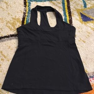 Lululemon Racerback Mesh Tank 10 Black